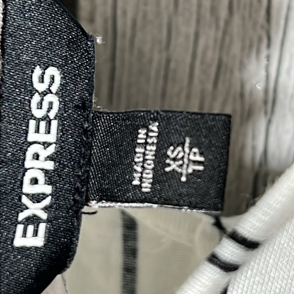 Express high-low stripe cutout spaghetti strap dress size XS - Picture 12 of 13